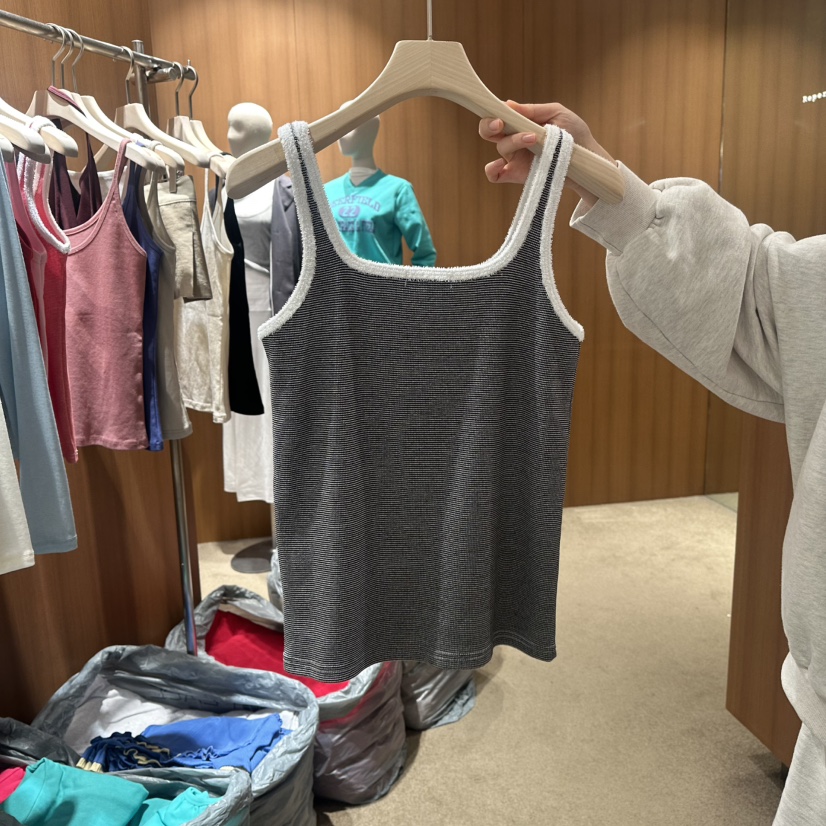 REPERTORY韓國直郵女裝新款26春夏熱賣推薦職業真品吊帶背心REPERTORY吊帶/背心