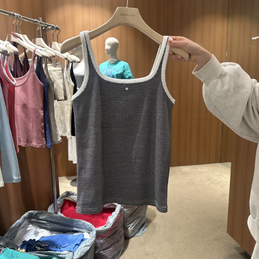 REPERTORY韓國直郵女裝新款26春夏熱賣推薦職業真品吊帶背心REPERTORY吊帶/背心圖色1