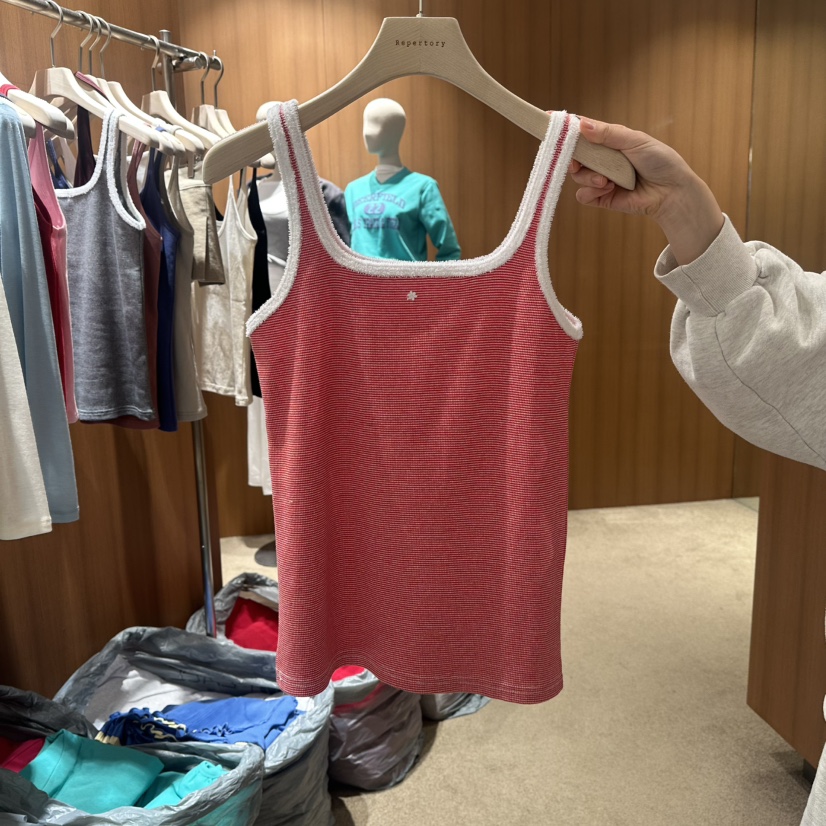 REPERTORY韓國直郵女裝新款26春夏熱賣推薦職業真品吊帶背心REPERTORY吊帶/背心圖色2