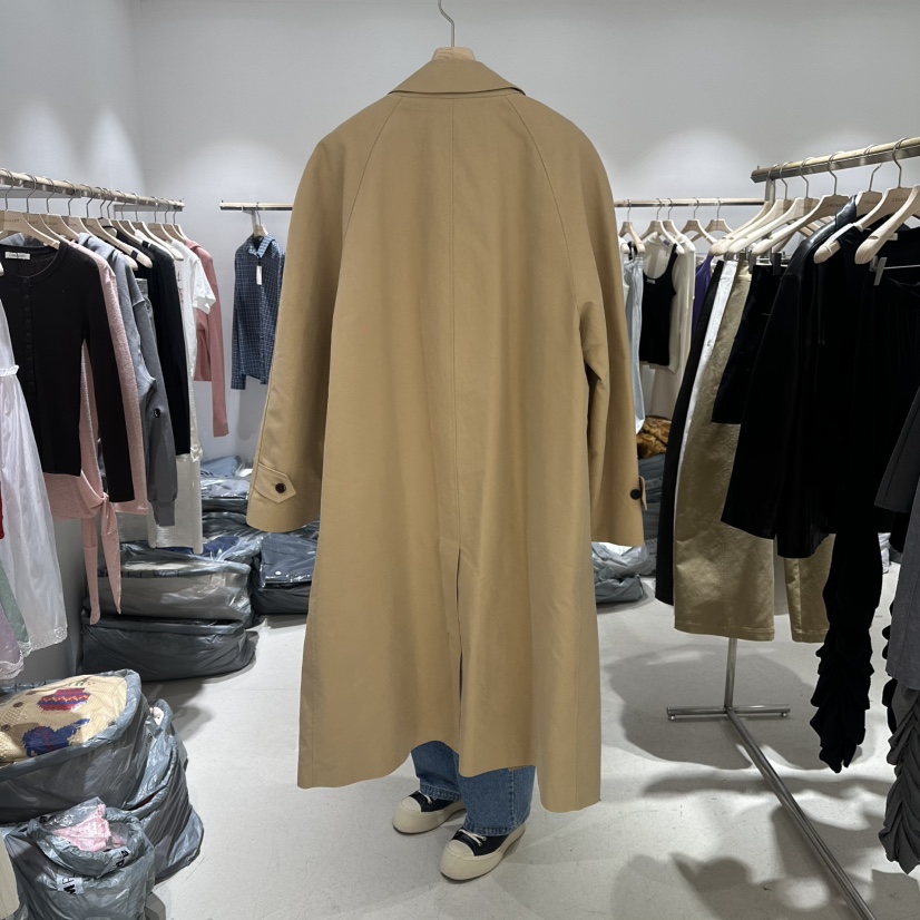 CONNAUGHT/DAILYJUD韓國直郵女裝新款真品人氣熱賣長款風衣CONNAUGHT/DAILYJUD長款風衣