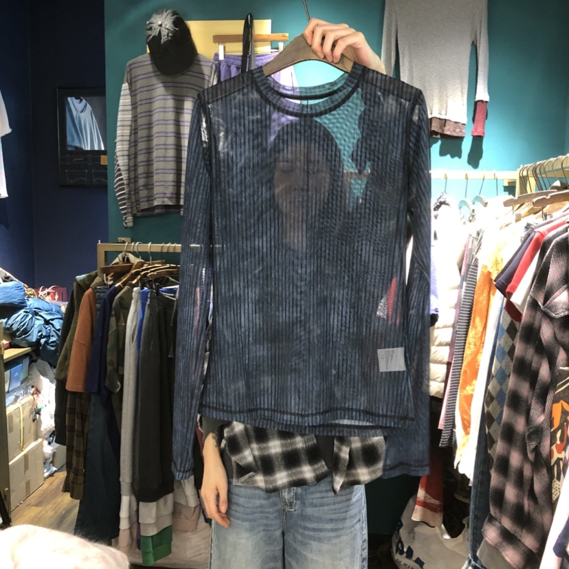 MERCI LINDA韓國直郵女士新品人氣熱賣休閑推薦真品長袖T恤MERCI LINDA長袖T恤圖色2