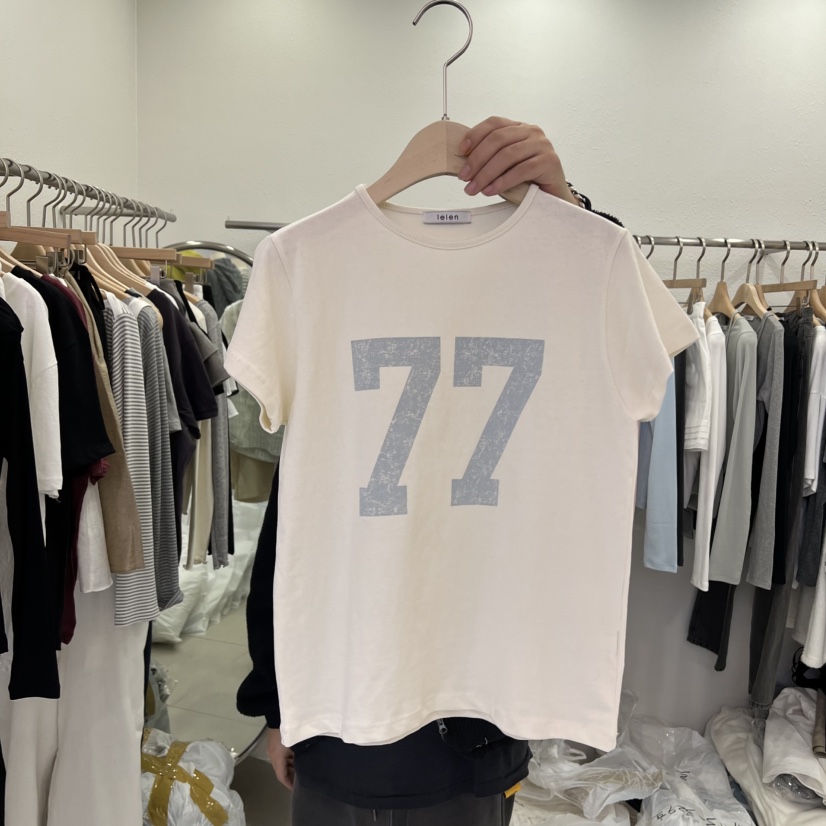 LELEN東大門實拍女士新品真品時尚26春夏推薦熱賣職業T恤LELENT恤圖色1