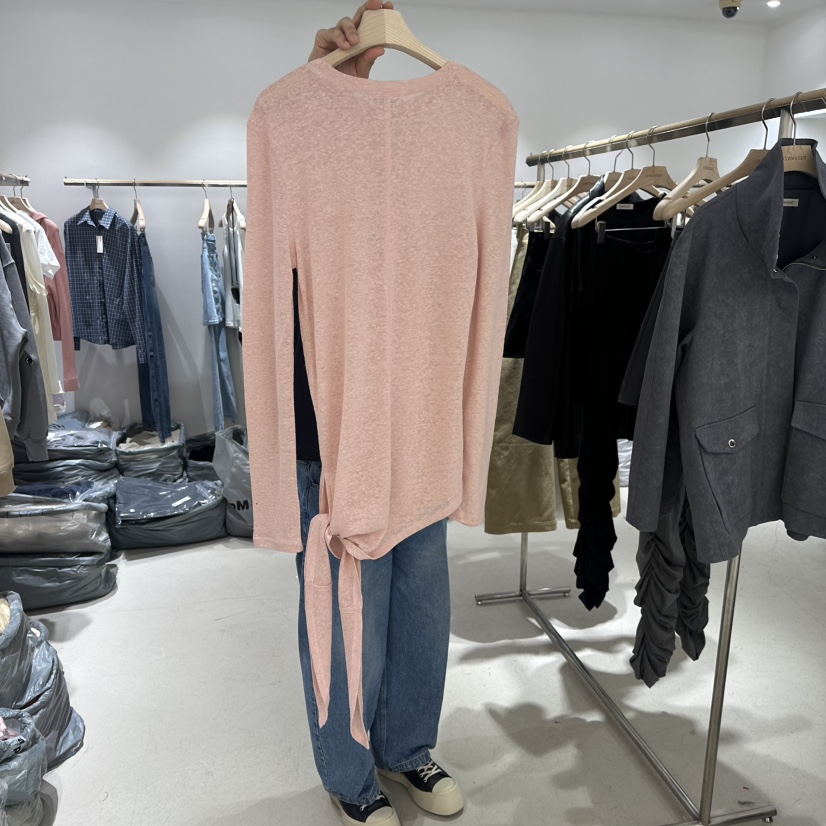 CONNAUGHT/DAILYJUD東大門直郵女裝新款26春夏職業長袖T恤CONNAUGHT/DAILYJUD長袖T恤