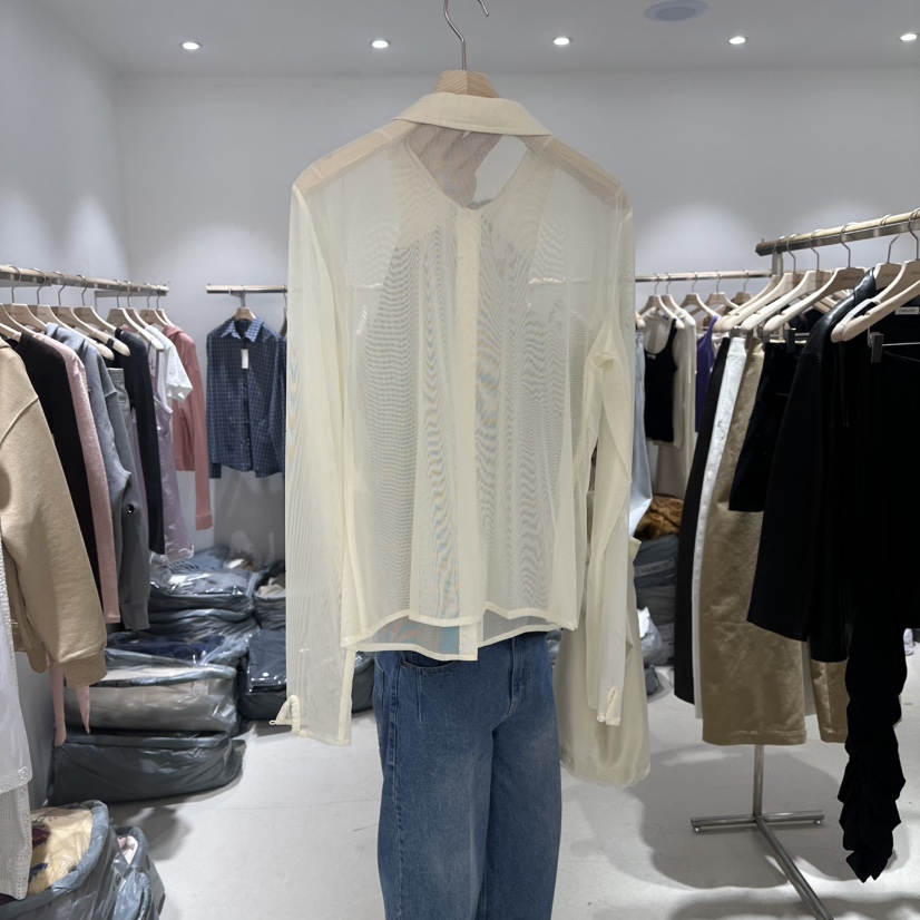 CONNAUGHT/DAILYJUD韓國代購女士新品職業襯衫蕾絲衫透視CONNAUGHT/DAILYJUD襯衫/蕾絲衫