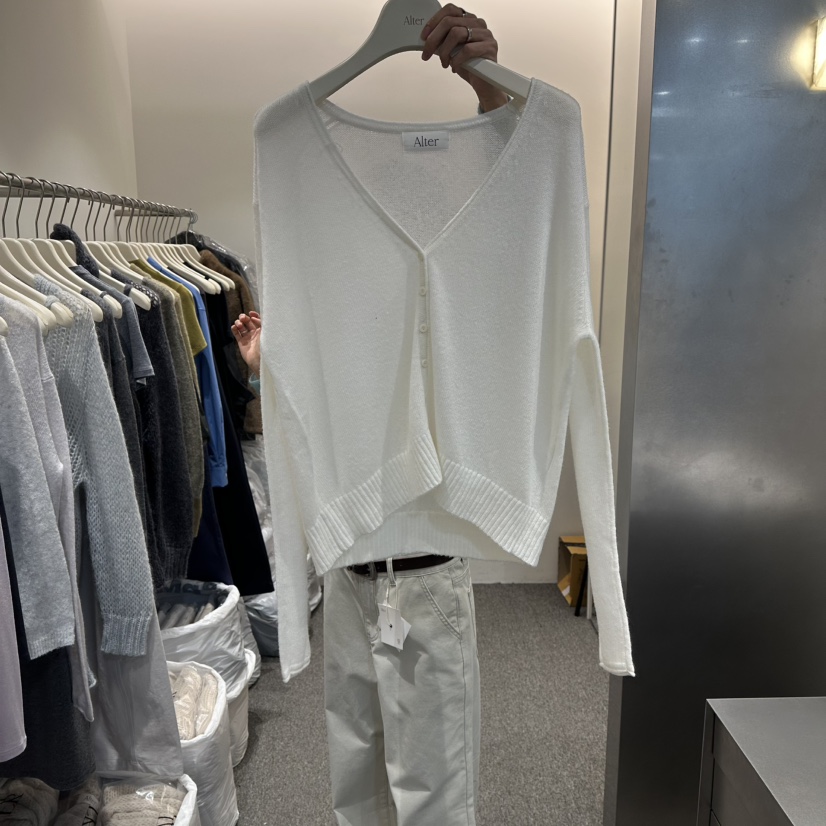 ALTER東大門實拍女裝新款職業真品熱賣26春夏人氣休閑針織衫Alter針織衫圖色1
