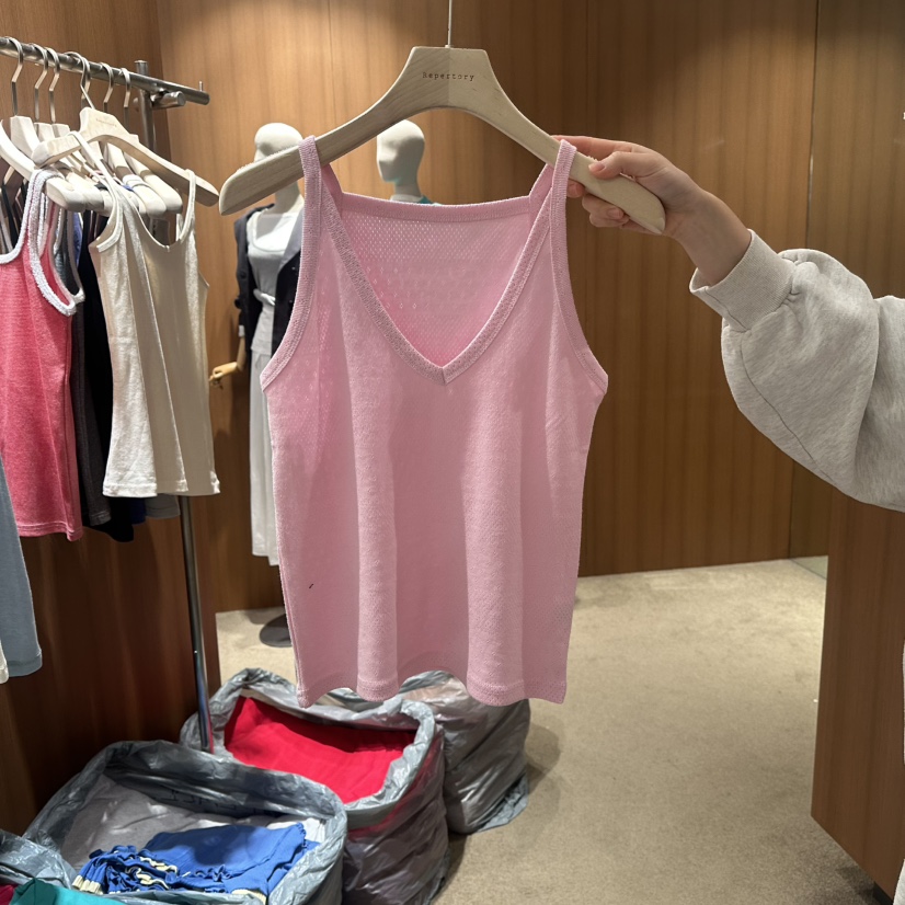 REPERTORY韓國代購女士新款推薦熱賣時尚人氣吊帶背心兩面穿REPERTORY吊帶/背心圖色1