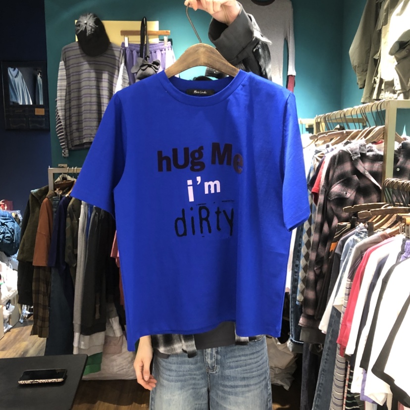 MERCI LINDA東大門代購女裝新品休閑推薦職業熱賣人氣T恤MERCI LINDAT恤圖色3