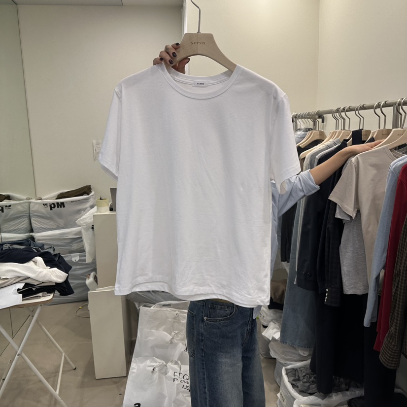 NOPSIS韓國代購女士新款休閑職業時尚26春夏人氣熱賣推薦T恤NOPSIST恤圖色3