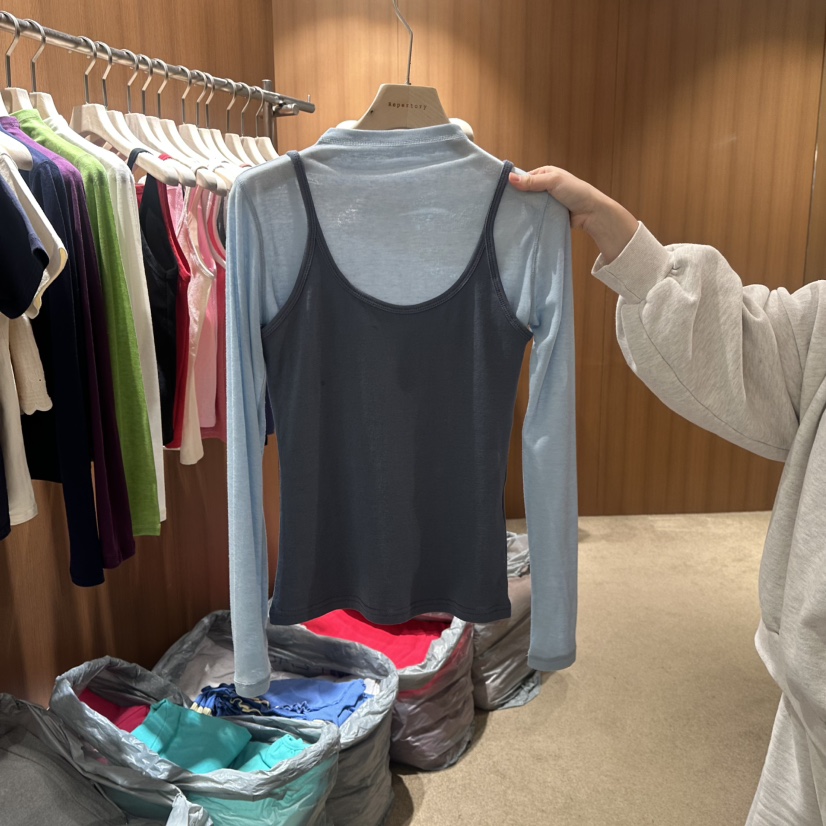 REPERTORY東大門實拍女士新款人氣熱賣真品吊帶背心不含內搭REPERTORY吊帶/背心圖色2