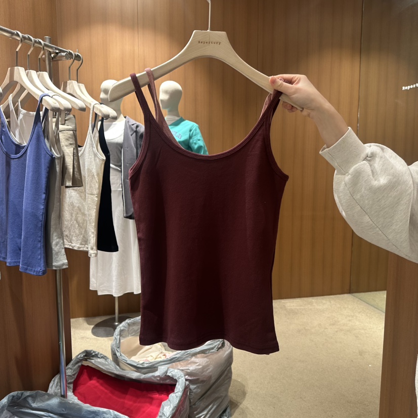 REPERTORY東大門實拍女士新款人氣熱賣真品吊帶背心不含內搭REPERTORY吊帶/背心圖色4