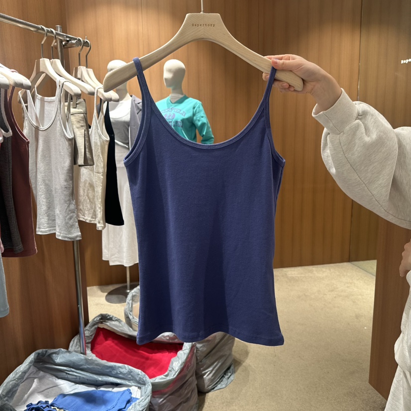 REPERTORY東大門實拍女士新款人氣熱賣真品吊帶背心不含內搭REPERTORY吊帶/背心圖色6