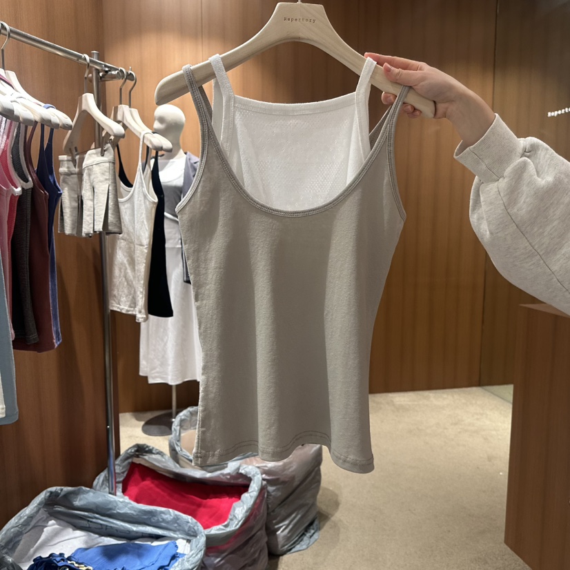 REPERTORY東大門實拍女士新款人氣熱賣真品吊帶背心不含內搭REPERTORY吊帶/背心圖色7