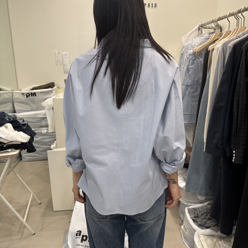 NOPSIS東大門代購女裝新品推薦26春夏休閑真品襯衫蕾絲衫NOPSIS襯衫/蕾絲衫