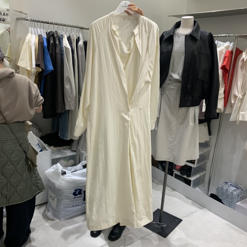 WOOD SAGE東大門直郵女裝新品真品熱賣26春夏職業連衣裙WOOD SAGE連衣裙圖色2