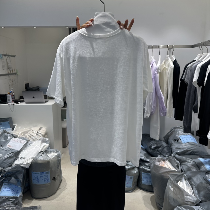 RICH SISTER韓國代購女士新品休閑職業時尚真品26春夏T恤RICH SISTERT恤