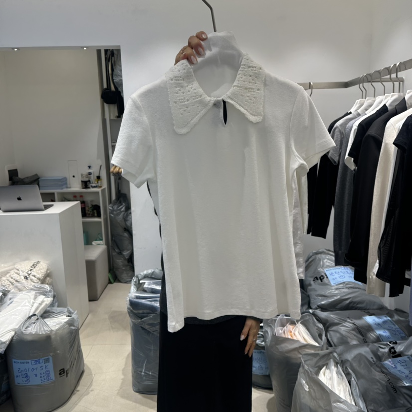 RICH SISTER韓國代購女士新款真品熱賣26春夏時尚人氣T恤RICH SISTERT恤圖色1