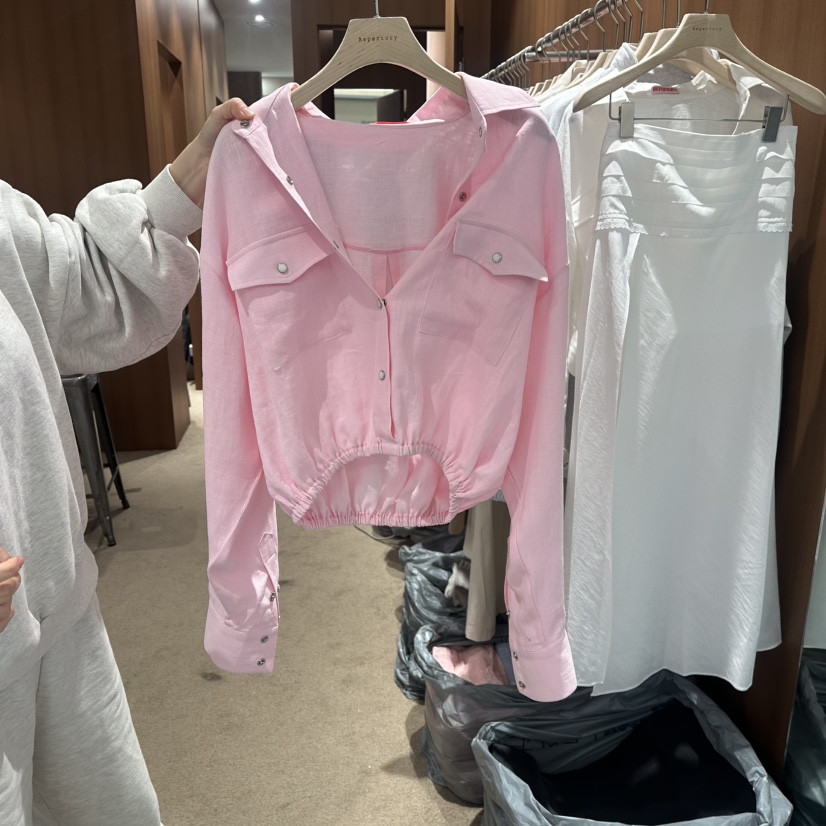 REPERTORY東大門實拍女裝新款職業人氣26春夏推薦襯衫蕾絲衫REPERTORY襯衫/蕾絲衫圖色2