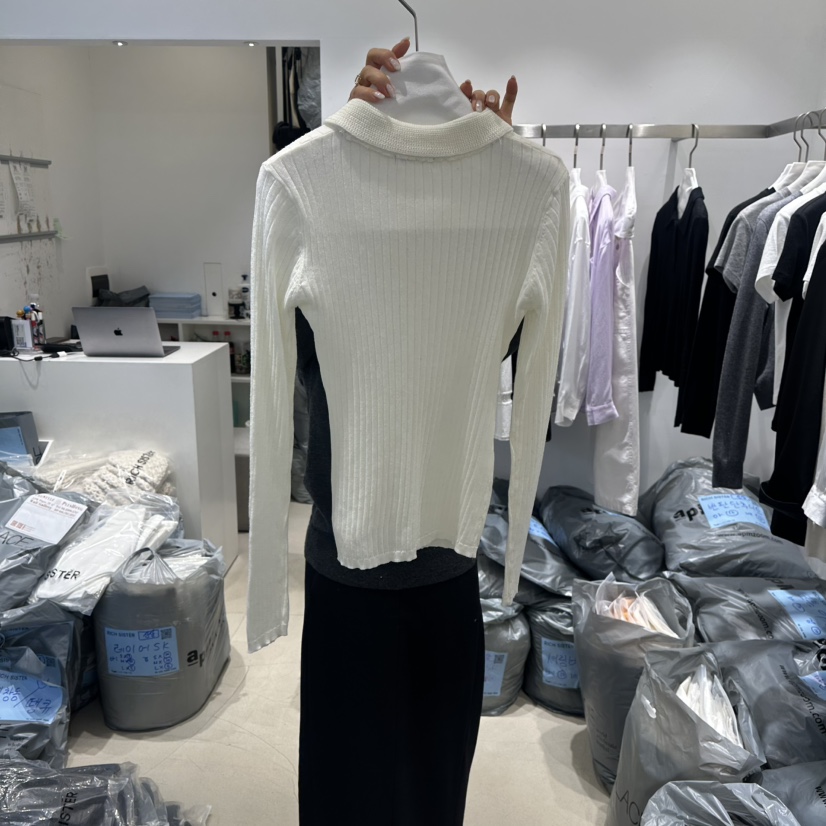 RICH SISTER韓國代購女裝新品人氣時尚真品26春夏長袖T恤RICH SISTER長袖T恤