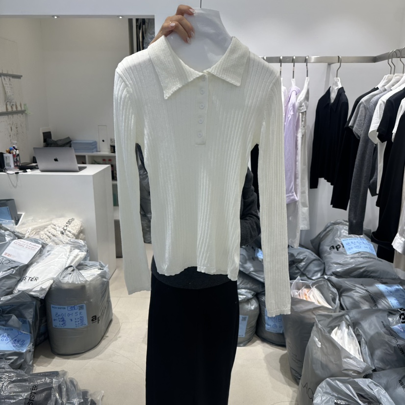 RICH SISTER韓國代購女裝新品人氣時尚真品26春夏長袖T恤RICH SISTER長袖T恤圖色1