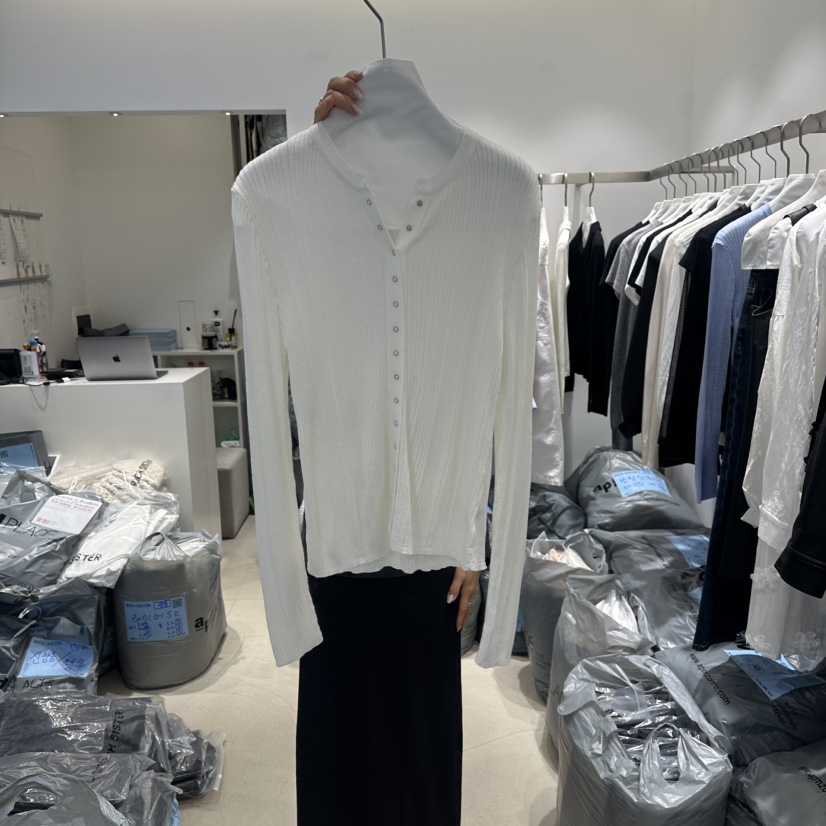 RICH SISTER東大門代購女士新品熱賣職業真品26春夏針織衫RICH SISTER針織衫圖色1