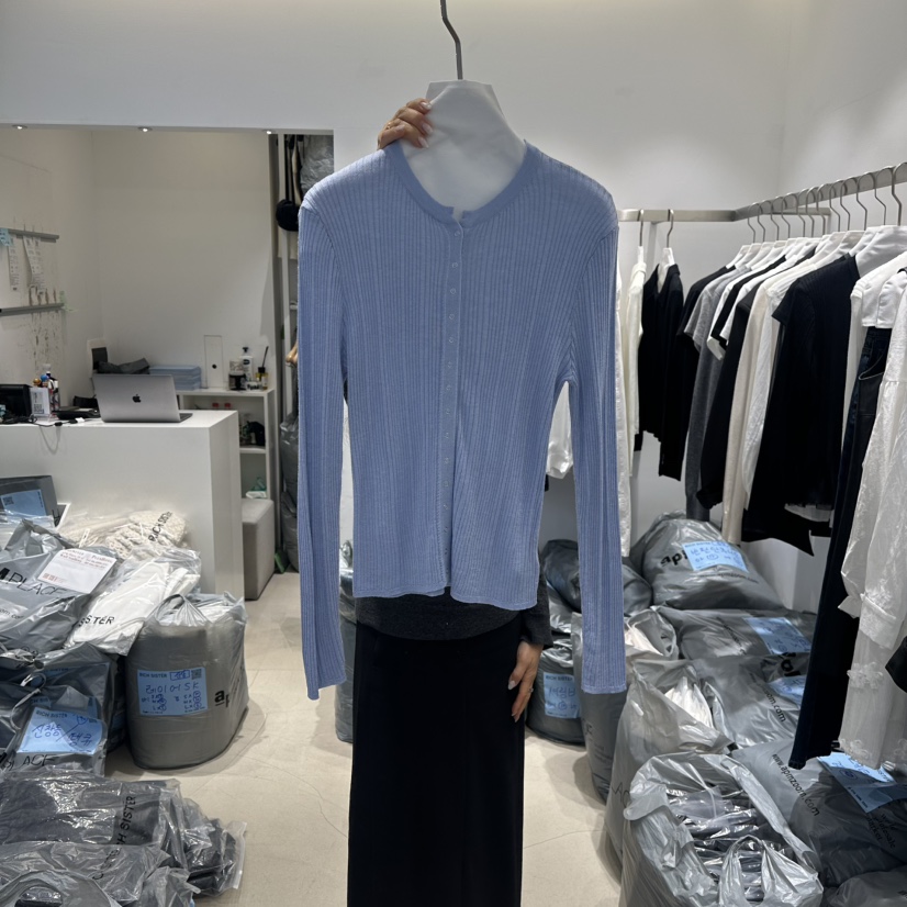 RICH SISTER東大門代購女士新品熱賣職業真品26春夏針織衫RICH SISTER針織衫圖色2