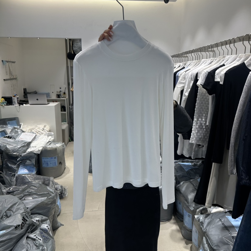 RICH SISTER東大門直郵女士新品時尚真品26春夏熱賣長袖T恤RICH SISTER長袖T恤圖色1