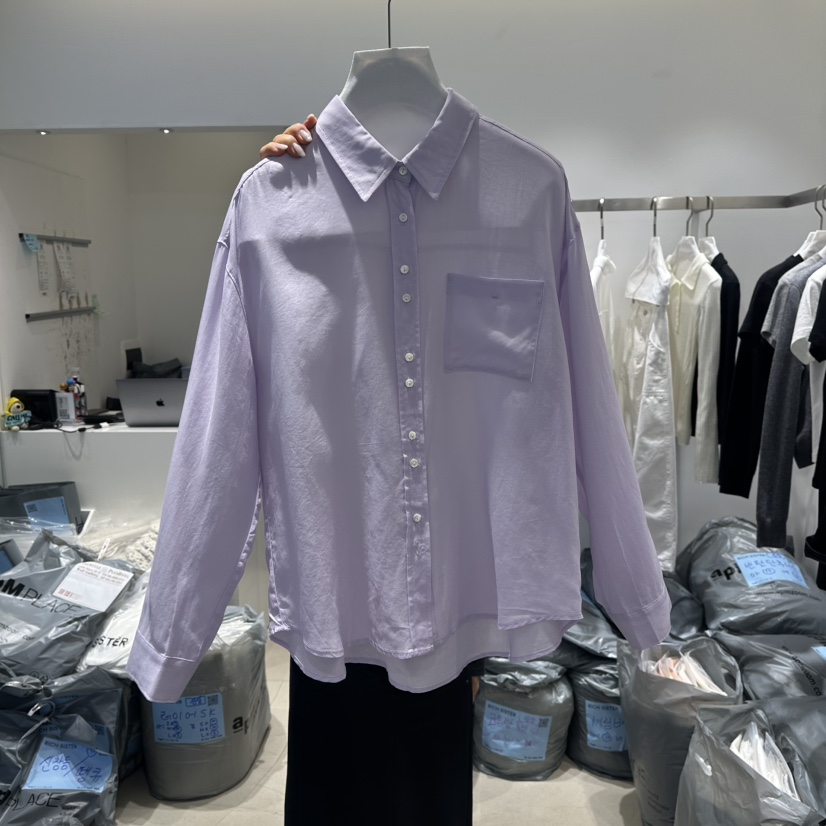 RICH SISTER東大門直郵女士新款26春夏時尚熱賣襯衫蕾絲衫RICH SISTER襯衫/蕾絲衫圖色2