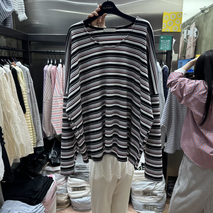 RUNWAY-런웨이韓國代購女裝新品職業推薦真品時尚長袖T恤RUNWAY長袖T恤圖色3