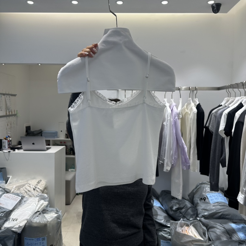 RICH SISTER韓國直郵女裝新品時尚休閑熱賣26春夏吊帶背心RICH SISTER吊帶/背心