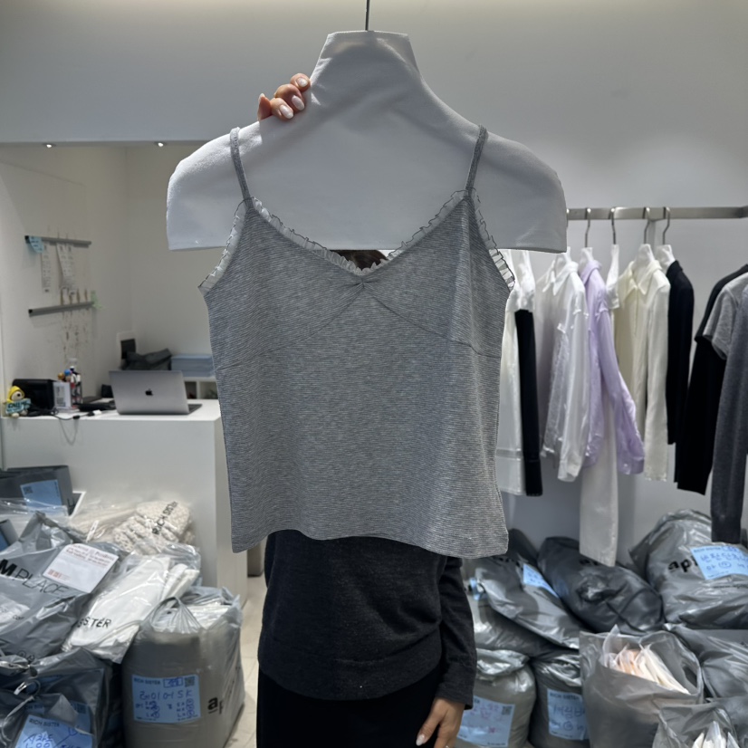 RICH SISTER韓國直郵女裝新品時尚休閑熱賣26春夏吊帶背心RICH SISTER吊帶/背心圖色2