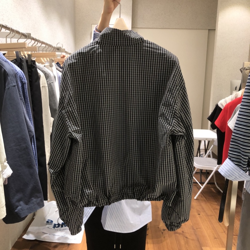 COMELY東大門直郵女士新品真品休閑人氣26春夏推薦夾克格紋COMELY夾克