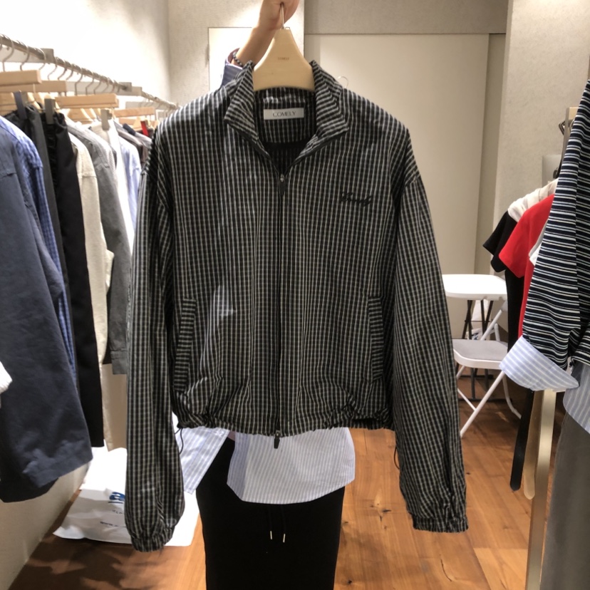 COMELY東大門直郵女士新品真品休閑人氣26春夏推薦夾克格紋COMELY夾克圖色1