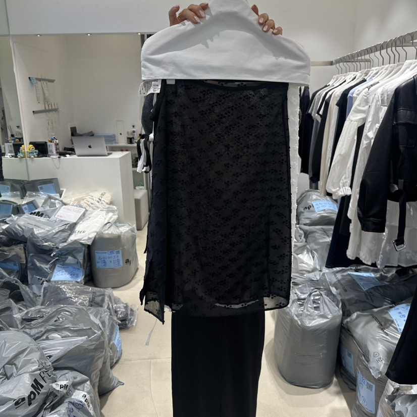 RICH SISTER韓國直郵女士新品職業26春夏人氣半身裙中短裙RICH SISTER半身裙/中短裙圖色2