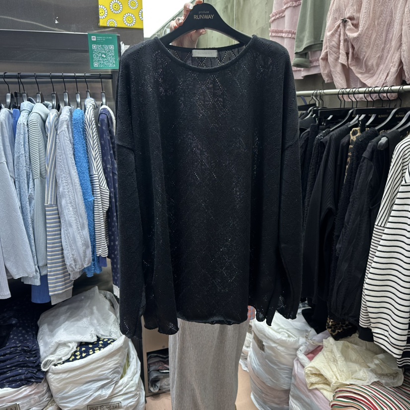 RUNWAY-런웨이韓國代購女士新款推薦職業真品人氣長袖T恤RUNWAY長袖T恤圖色2