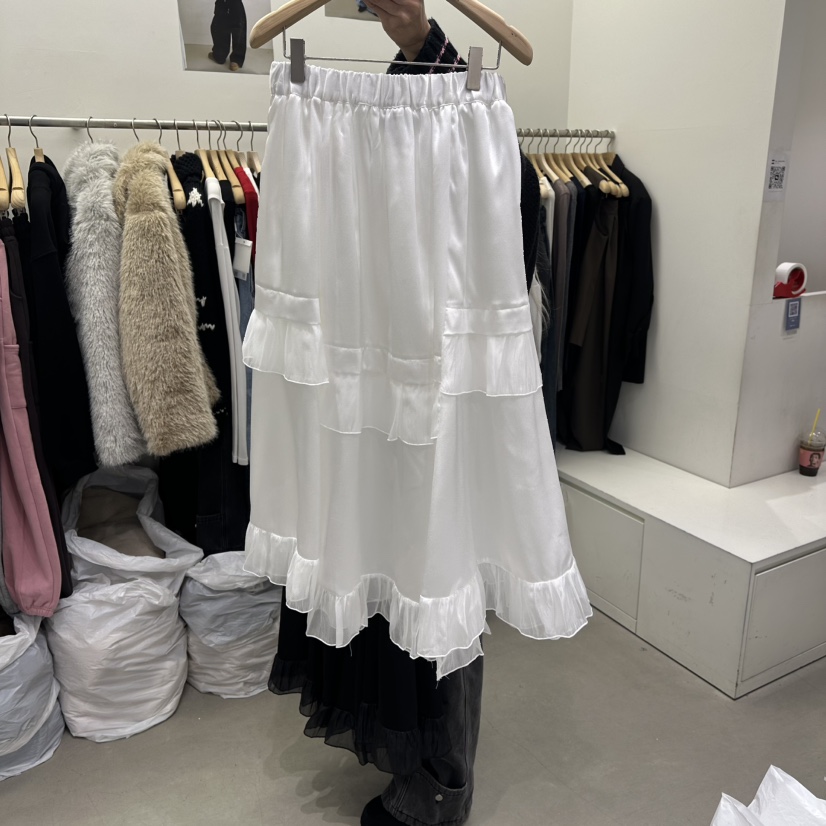 VIVEL韓國代購女士新款職業熱賣休閑26春夏時尚人氣真品長裙VIVEL長裙