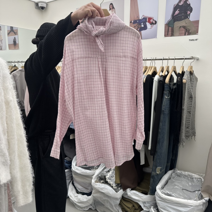 TWELVE東大門實拍女裝新品真品熱賣26春夏襯衫蕾絲衫不含內搭TWELVE襯衫/蕾絲衫