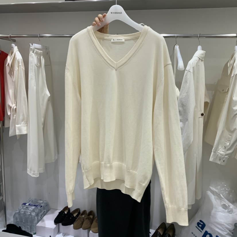 WOOD SAGE東大門實拍女裝新款休閑人氣職業真品26春夏針織衫WOOD SAGE針織衫圖色1