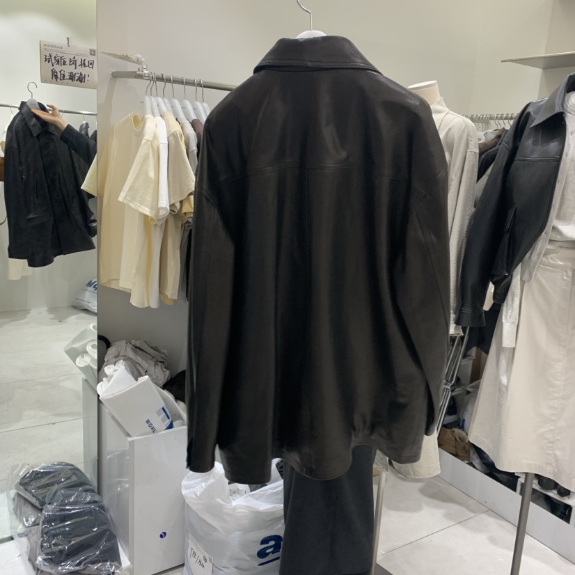 WOOD SAGE東大門代購女士新品熱賣真品職業推薦皮衣羊皮WOOD SAGE皮衣