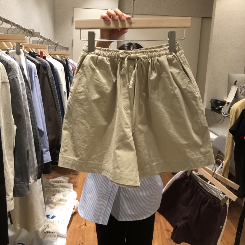 COMELY東大門代購女士新款時尚人氣26春夏熱賣休閑短褲復古COMELY短褲圖色2