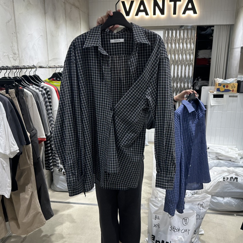 VANTA東大門直郵女裝新款真品推薦人氣時尚熱賣襯衫蕾絲衫VANTA襯衫/蕾絲衫圖色2