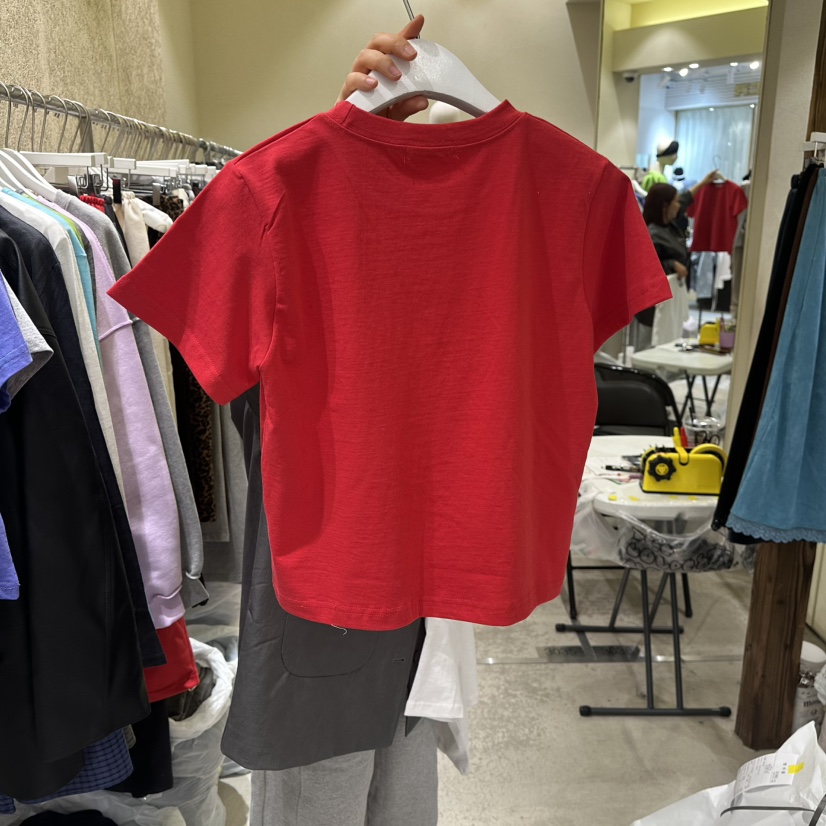 REFLAT韓國代購女裝新款職業26春夏休閑推薦人氣真品T恤短款REFLATT恤