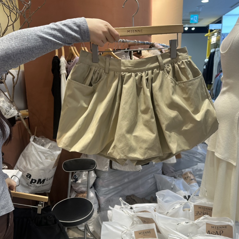 MIENNE韓國直郵女裝新款推薦職業時尚熱賣休閑人氣真品短褲MIENNE短褲圖色1