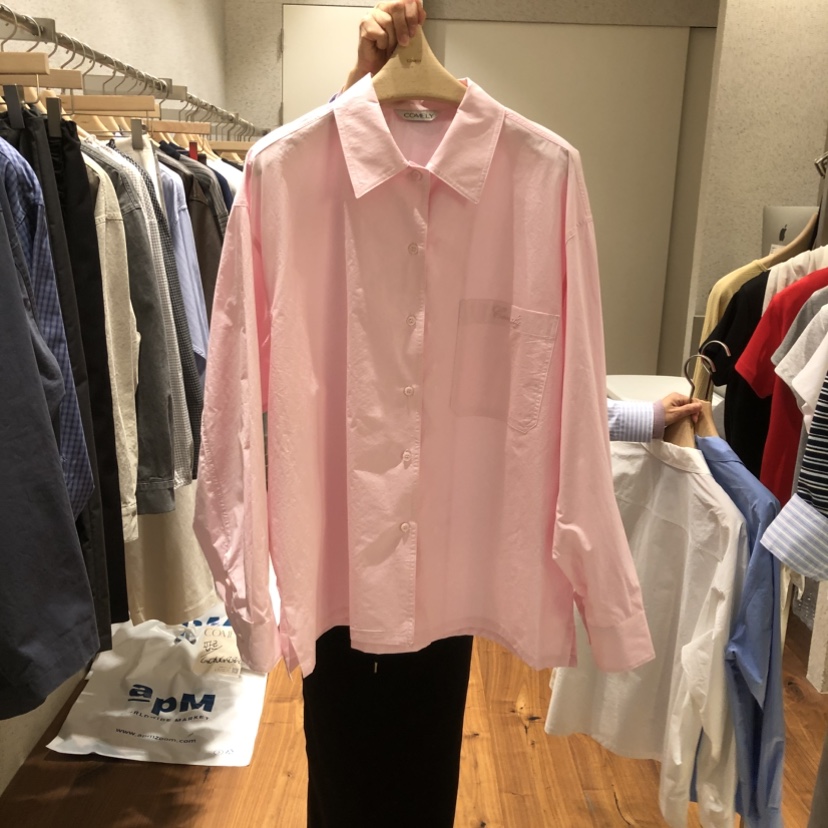 COMELY東大門實拍女裝新品休閑熱賣時尚職業真品襯衫蕾絲衫COMELY襯衫/蕾絲衫圖色2