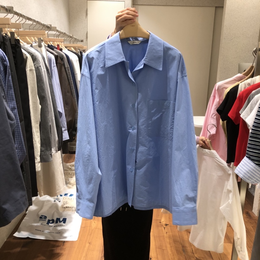 COMELY東大門實拍女裝新品休閑熱賣時尚職業真品襯衫蕾絲衫COMELY襯衫/蕾絲衫圖色3