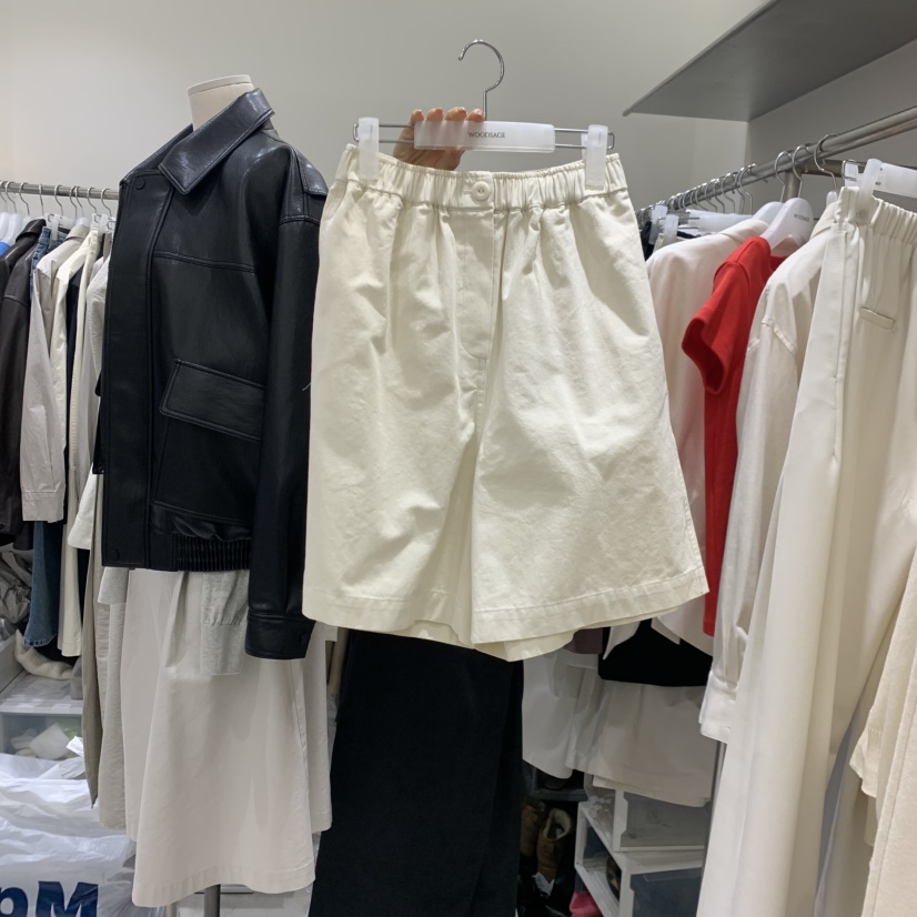 WOOD SAGE韓國直郵女裝新款人氣熱賣真品職業26春夏短褲WOOD SAGE短褲圖色1