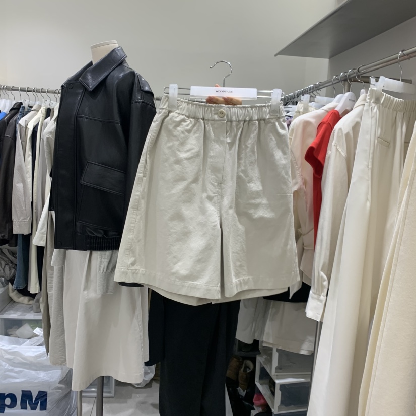 WOOD SAGE韓國直郵女裝新款人氣熱賣真品職業26春夏短褲WOOD SAGE短褲圖色2