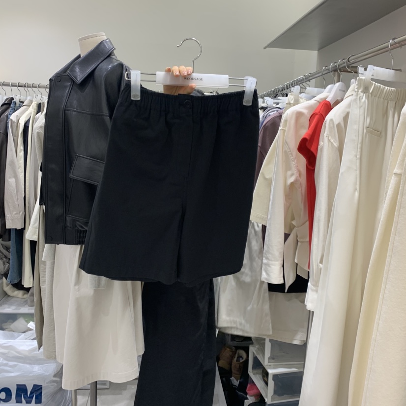 WOOD SAGE韓國直郵女裝新款人氣熱賣真品職業26春夏短褲WOOD SAGE短褲圖色3