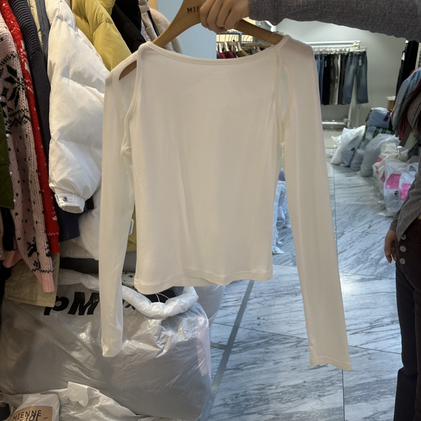 MIENNE東大門直郵女士新品職業熱賣推薦人氣真品26春夏長袖T恤MIENNE長袖T恤圖色4