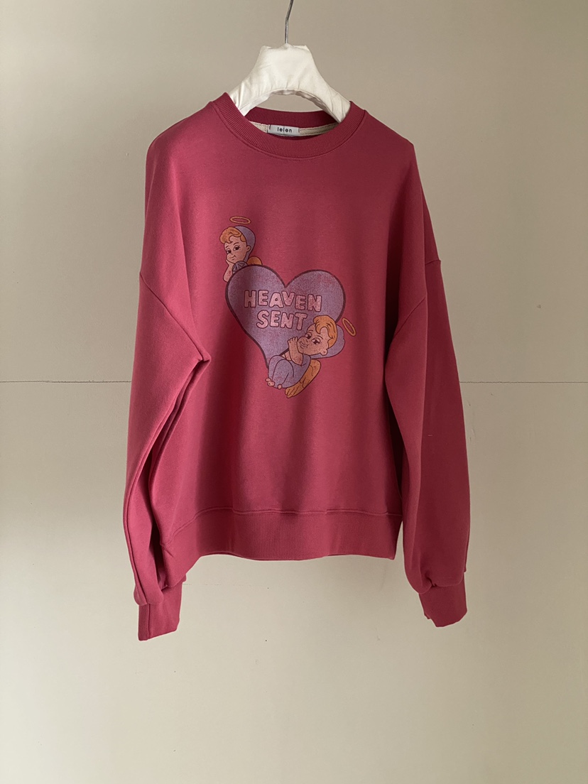 LELEN韓國直郵女士新款職業26春夏熱賣真品人氣推薦休閑衛衣LELEN衛衣圖色2