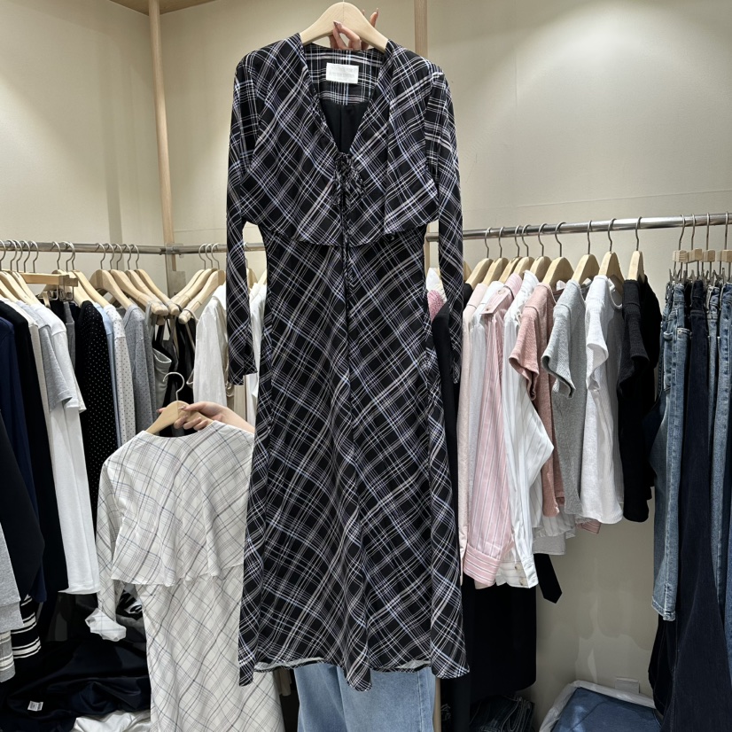 VINTAGE VIBE東大門實拍女士新款人氣26春夏推薦職業連衣裙VINTAGE VIBE連衣裙圖色2